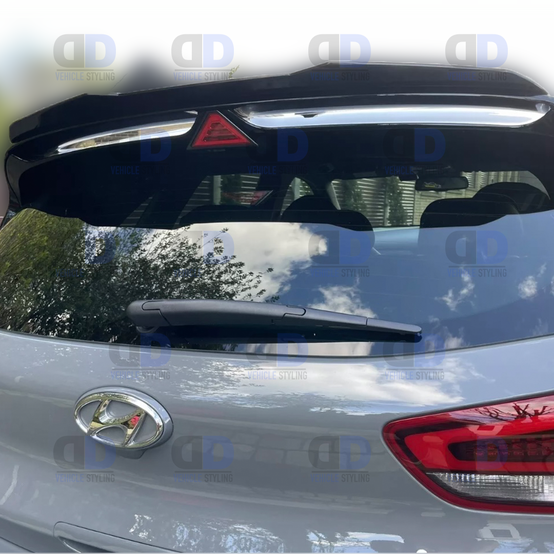Hyundai I30N Spoiler Extension Lip Gloss Black