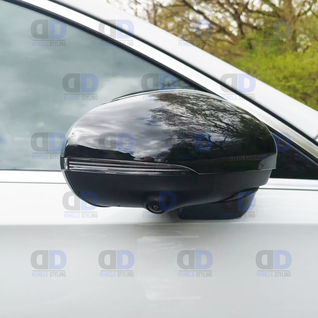 Mercedes A class W177 2019+ Gloss Black Mirror Cap Pair
