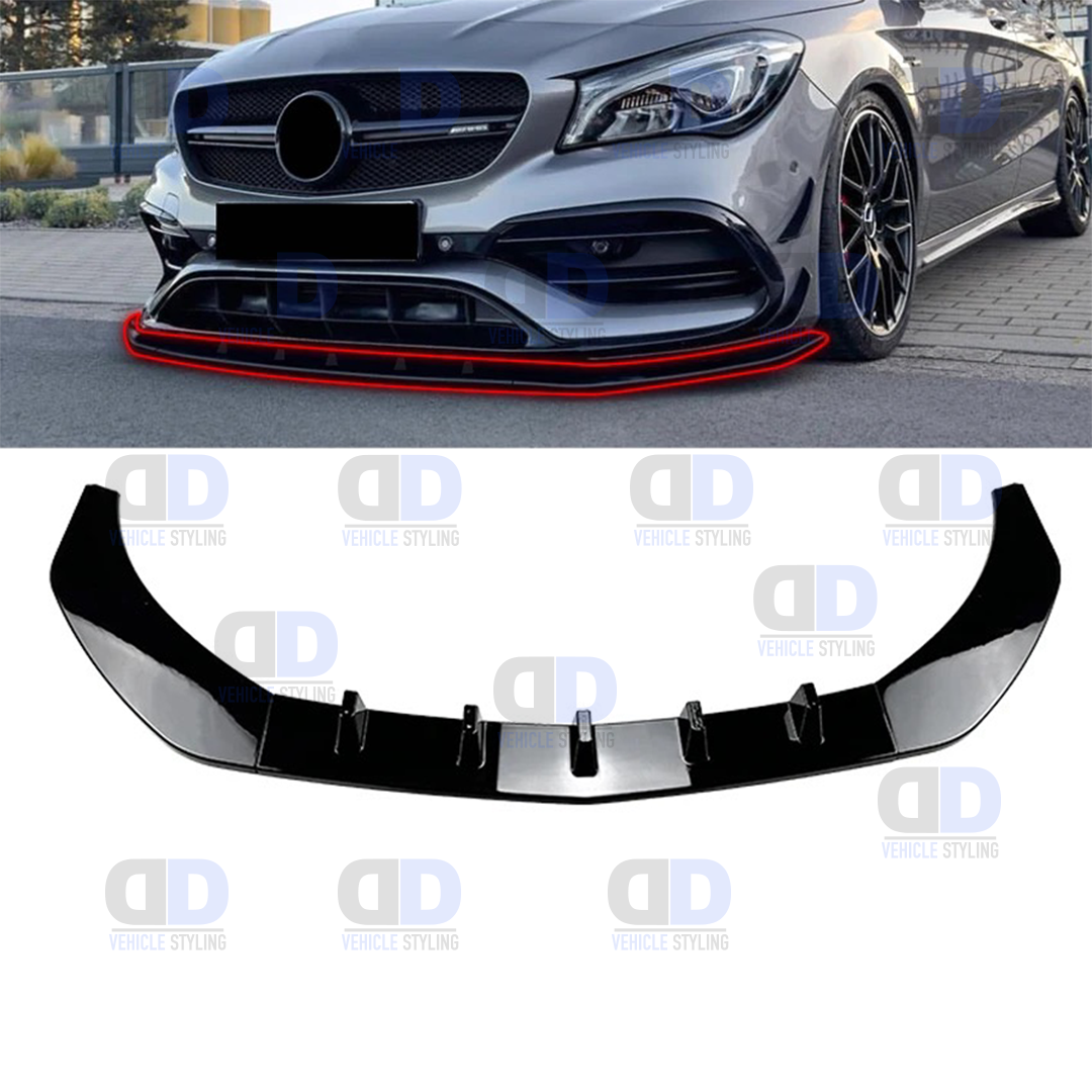 Mercedes W117 CLA 45 AMG | AMG LINE FACELIFT 2016-2019 Front Splitter