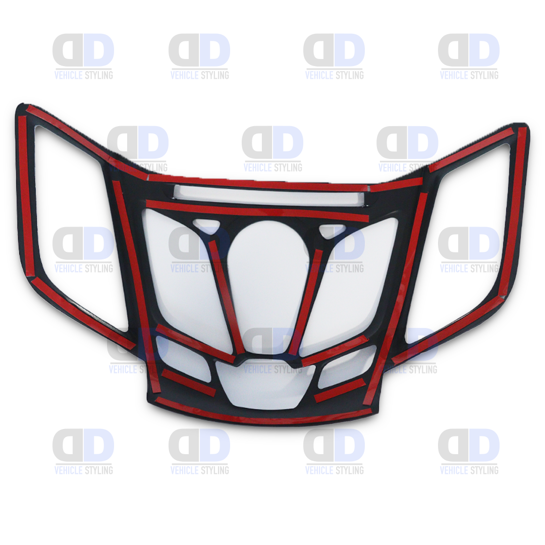 Ford Fiesta mk7 2008-2012 Carbon Fibre Look Radio Cover Trim