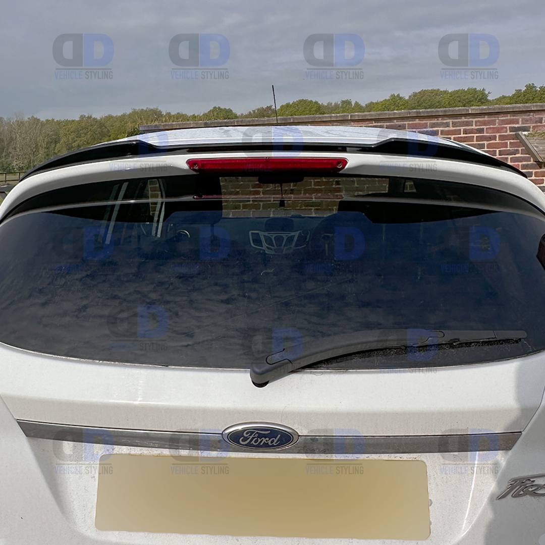 Ford Fiesta Mk7 Titanium, TDCI, Zetec, Edge, Style Spoiler Extension Lip Gloss Black