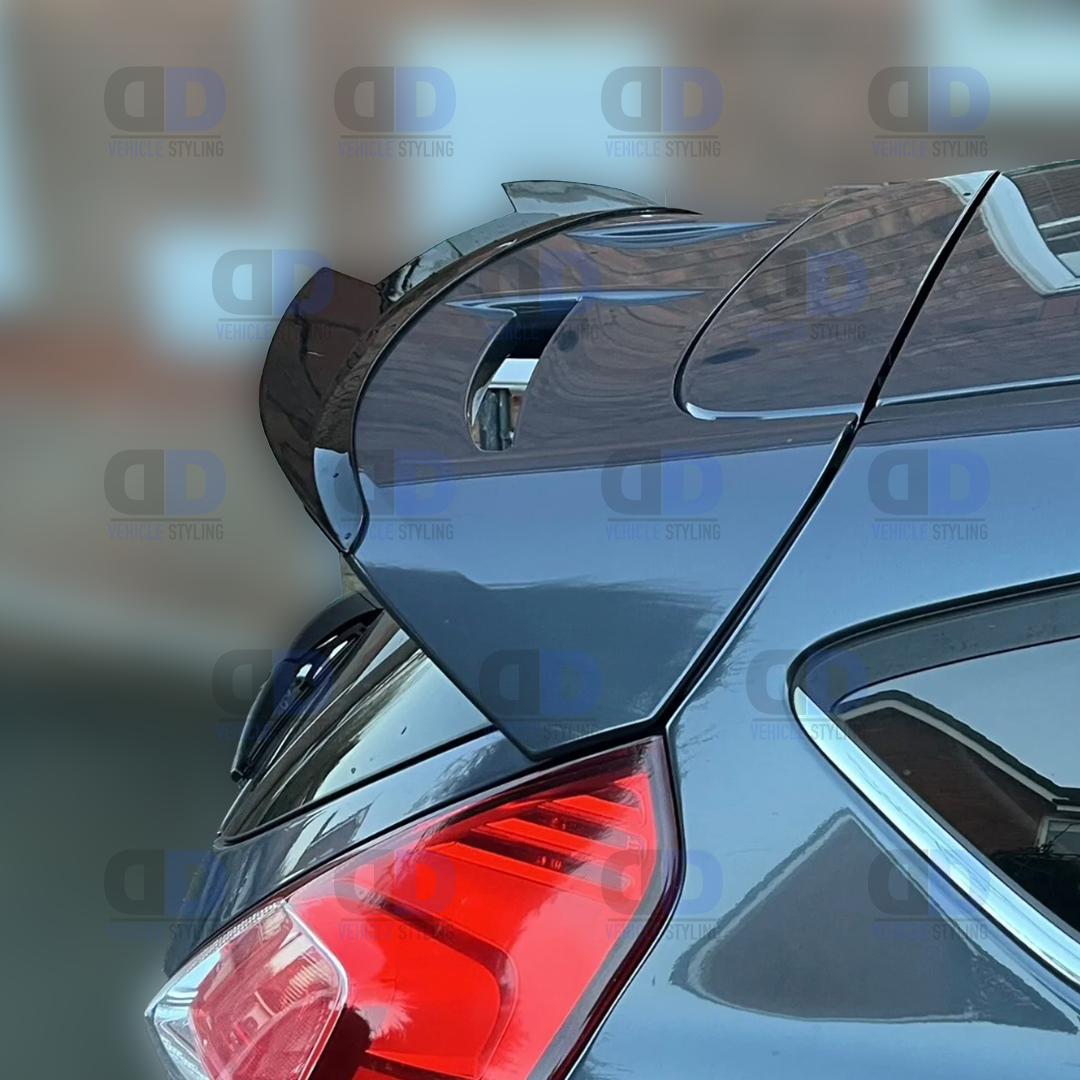 Ford Fiesta Mk7 7.5 ST, ST Line & Zetec S Spoiler Extension Lip Gloss Black