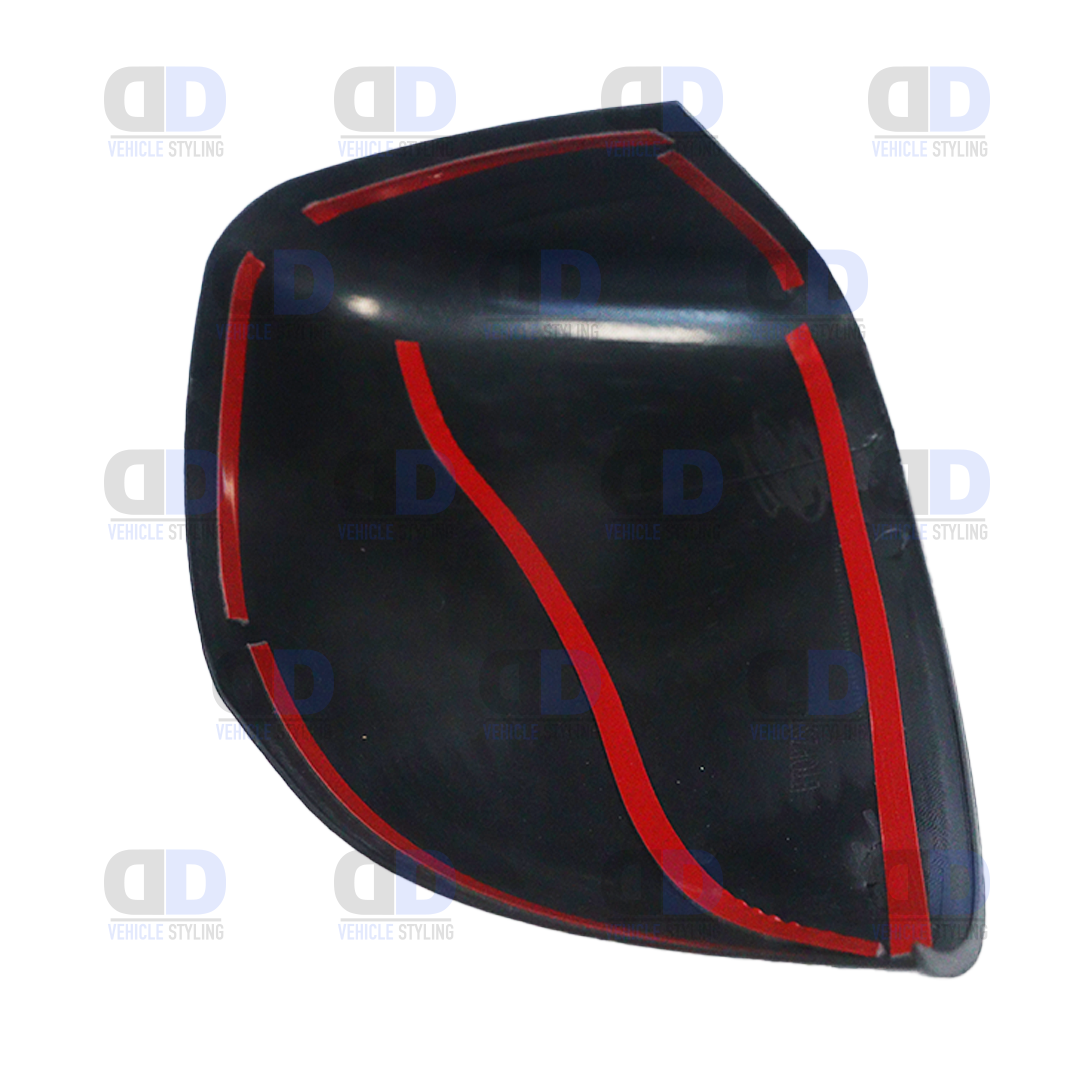 Mercedes A class W177 2019+ Gloss Black Mirror Cap Pair