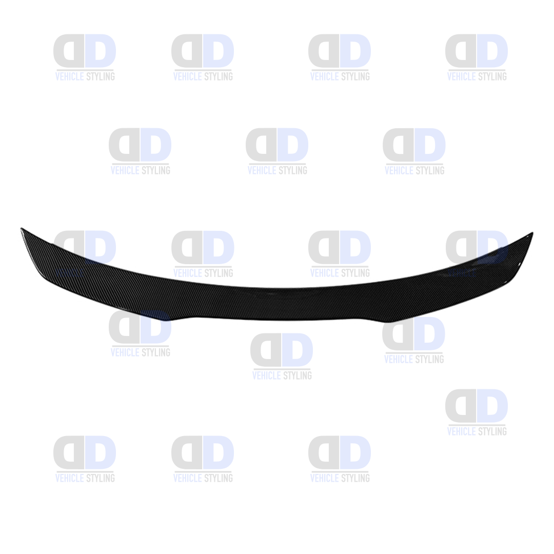 Ford Mustang 2015-2022 Rear Spoiler Extension Lip Gloss Black V1