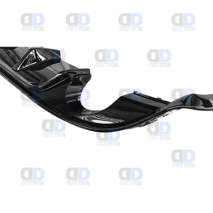 VW Golf GTI mk7.5 2016-2020 TCR Style Rear Diffuser Gloss Black