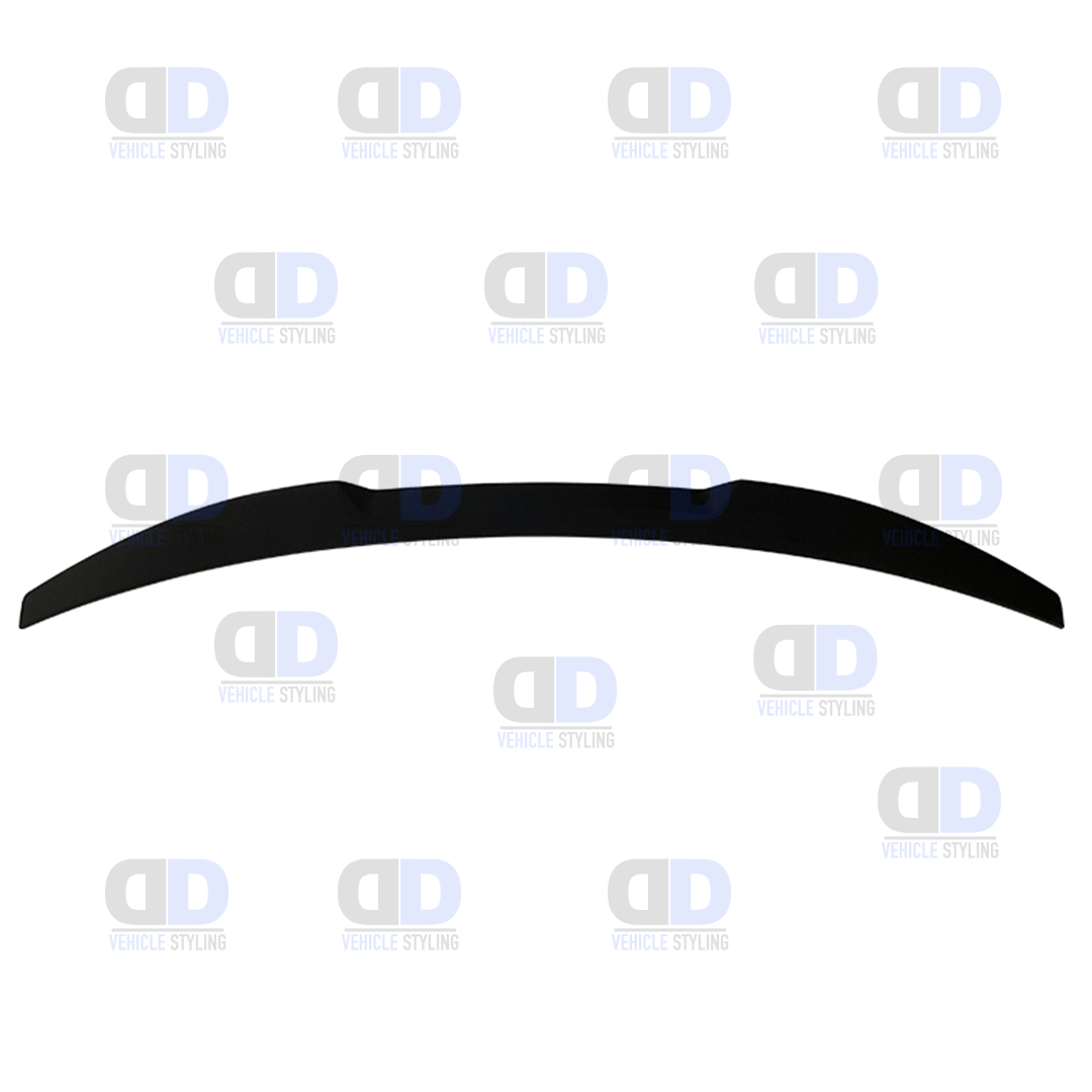 Audi A3 2014-2020 Sedan Saloon Rear Spoiler Extension Lip Gloss Black