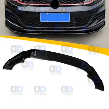 VW Golf R-Line GTI R mk7.5 2016-2020 Front Lip Splitter