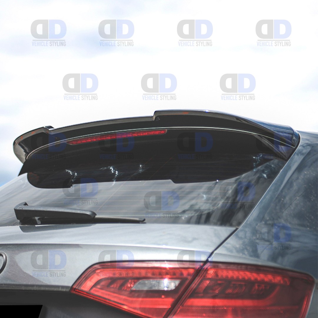 Audi A3 2014-2020 Hatchback RS3 Style Rear Spoiler Gloss Black