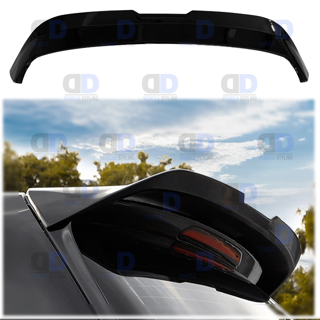 VW Golf TSI TDI mk7- 7.5 2012-2020 Rear Boot Spoiler Gloss Black