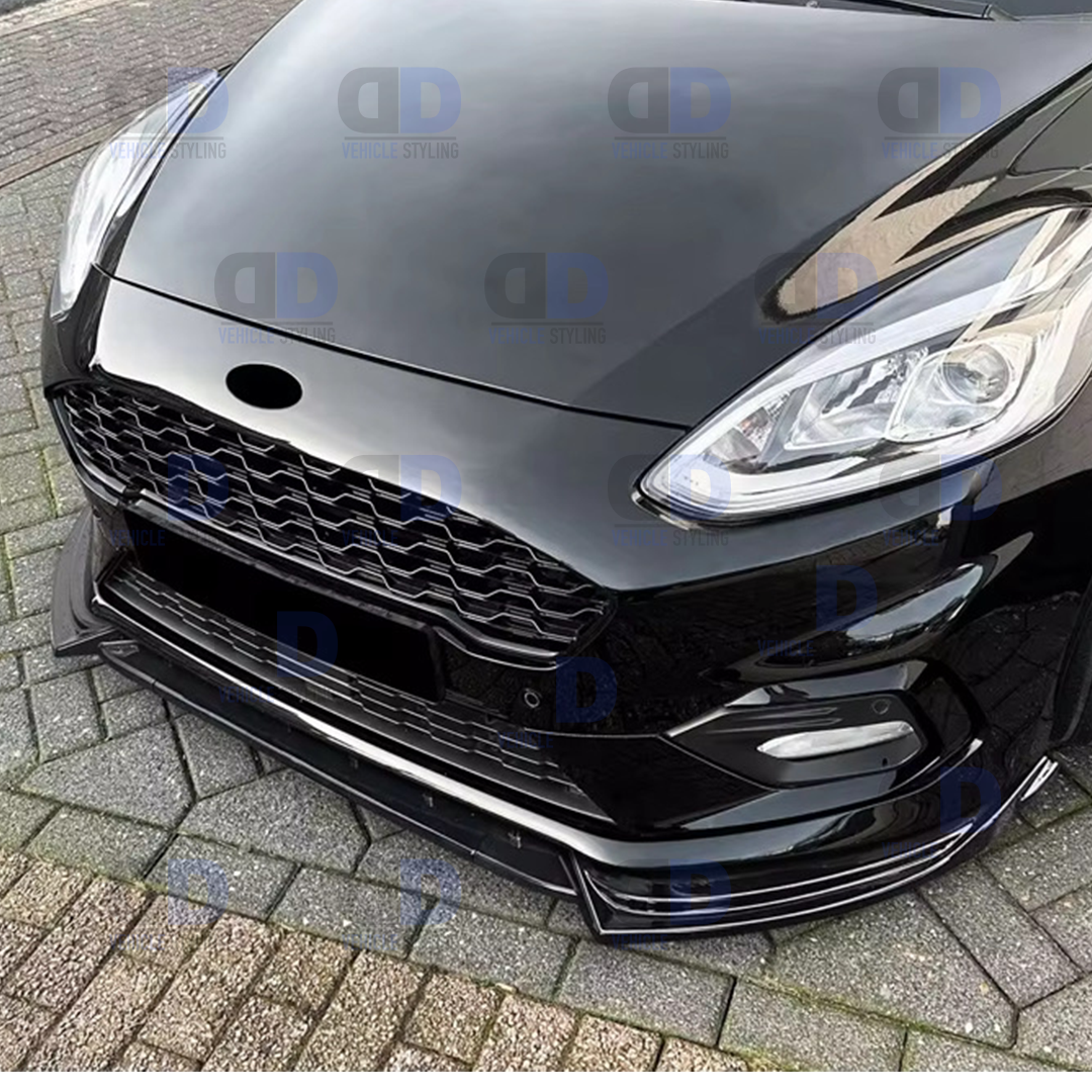(Copy) Ford Fiesta ST LINE | ST MK8 2018- 2021 front splitter gloss black