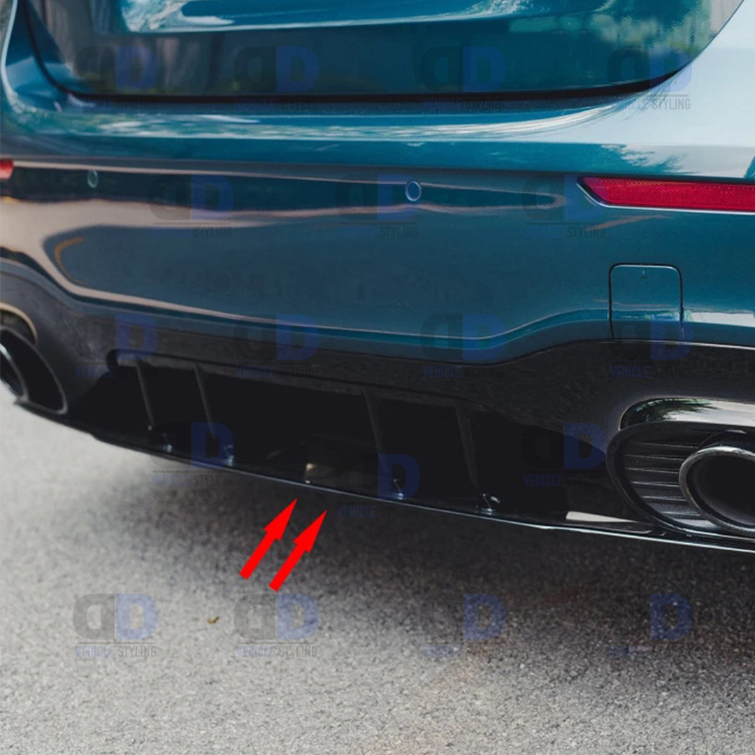 Mercedes W177 A class A45 A35 AMG 2018+ Rear Blade Style Diffuser