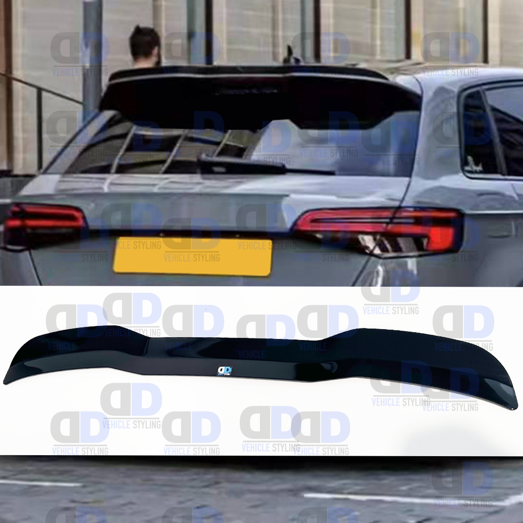 Audi A3 2014-2020 Hatchback Rear Lip Spoiler Gloss Black