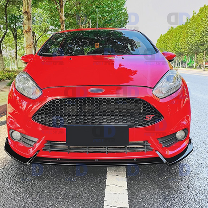 Ford Fiesta ST MK7 7.5 2012-2017 front splitter gloss black