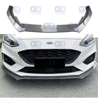 Ford Focus MK4 4.5 ST LINE 2018-2022 front splitter Carbon Fibre Look