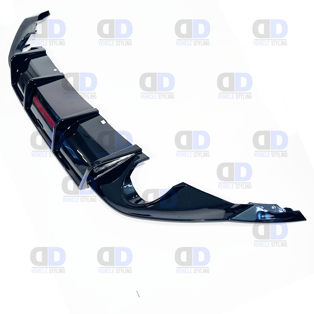 VW Golf GTI GTD TSI TDI mk7 2012-2016 Rear Diffuser With LED – DD ...