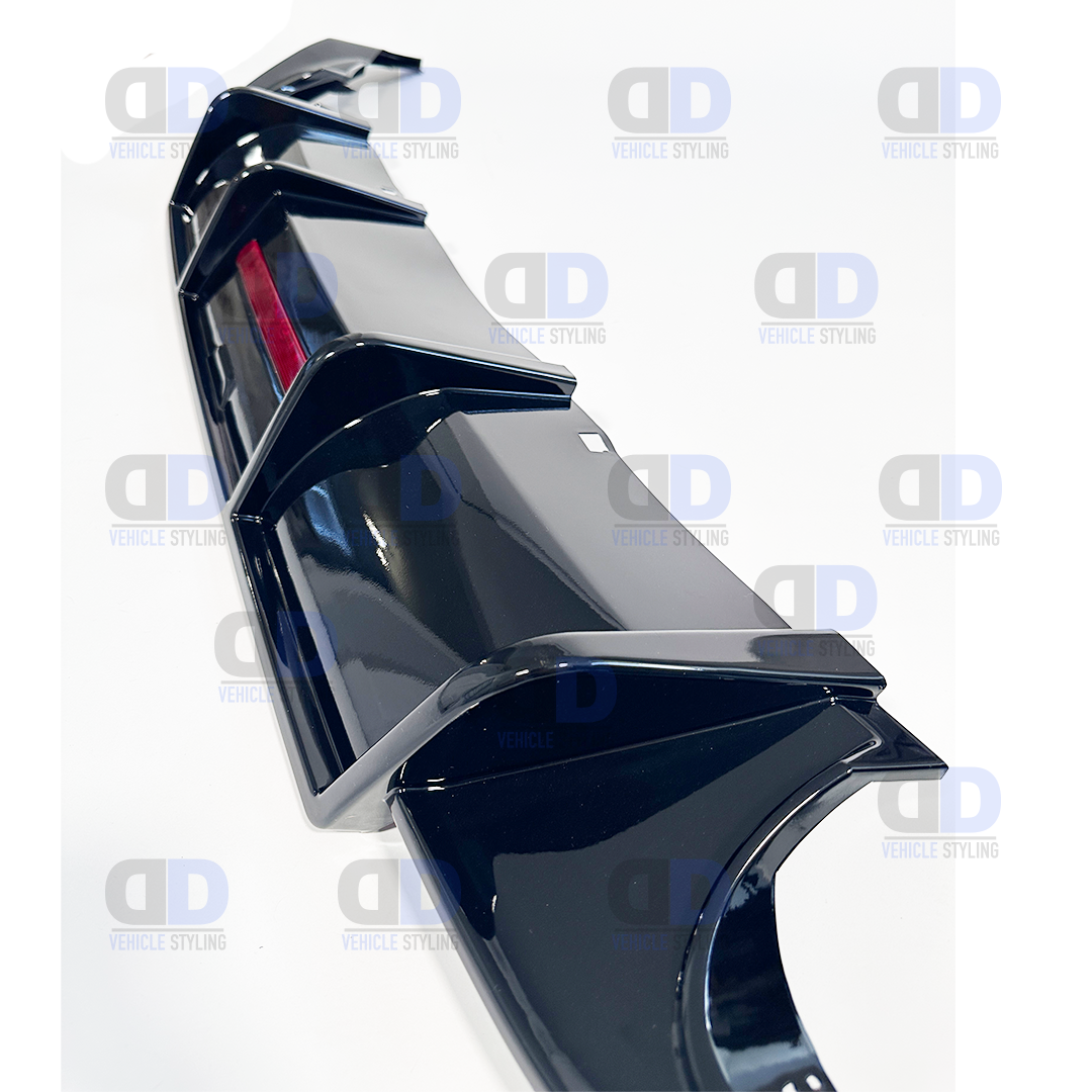 VW Golf GTI GTD TSI TDI mk7 2012-2016 Rear Diffuser With LED – DD ...