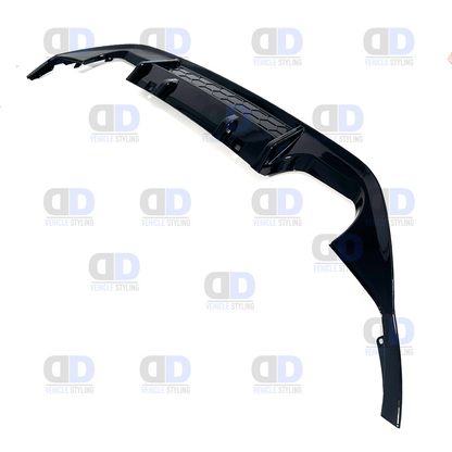 VW Golf TSI TDI QUAD TIP EXHAUST mk7 2012-2016 Rear Valance Diffuser