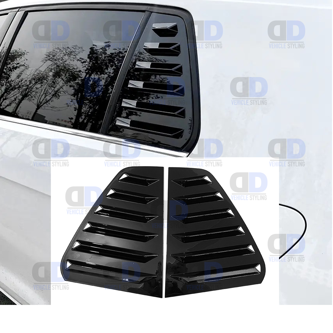 VW Golf R GTI GTD mk7- 7.5 2012-2020 Rear Side Window Vent Louver Cove ...