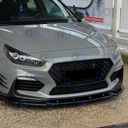 Hyundai I30n mk3 FACELIFT 2019-2024 front splitter Carbon Fibre look