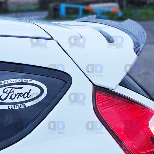 Ford Fiesta Mk7 7.5 ST, ST Line & Zetec S Spoiler Extension Lip Carbon Fibre Look