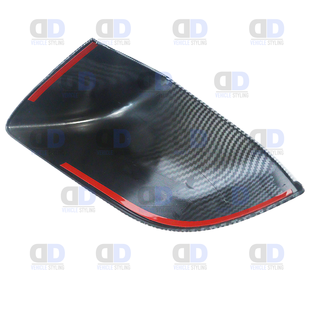 Tesla Model 3 2019-2023 Carbon Fibre Look Mirror Cover Pair