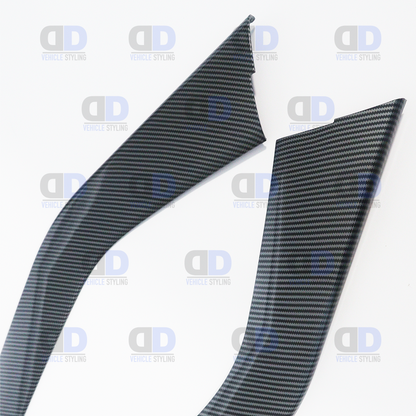 Tesla Model 3 & Model Y Centre Consol Trim Carbon Fibre Look 2 piece