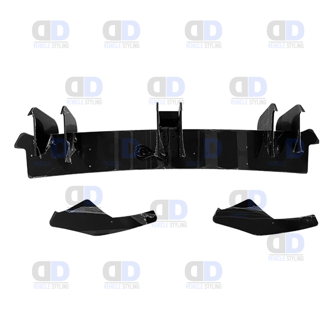 VW Golf GTI mk8 2020+ Rear Blade Diffuser With LED