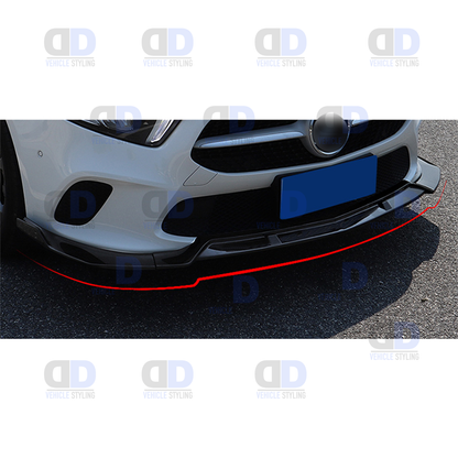 Mercedes W177 A class Hatchback/Sedan AMG LINE Front Lip Splitter 2019+