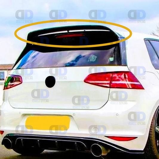 VW Golf R GTI GTD mk7- 7.5 2012-2020 Clubsport Rear Spoiler