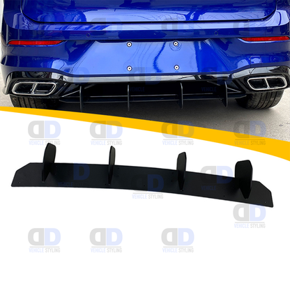 VW Golf mk8 2020+ Rear Blade Diffuser